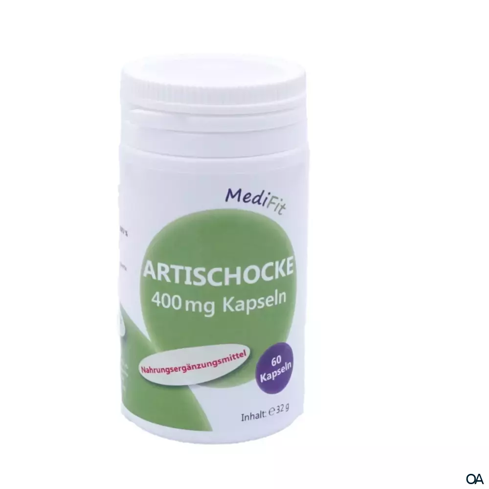 MediFit Artischocke 400 mg Kapseln