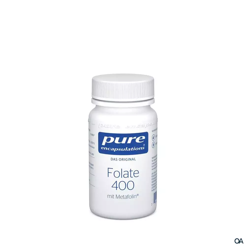 pure encapsulations® Folate 400 mit Metafolin®