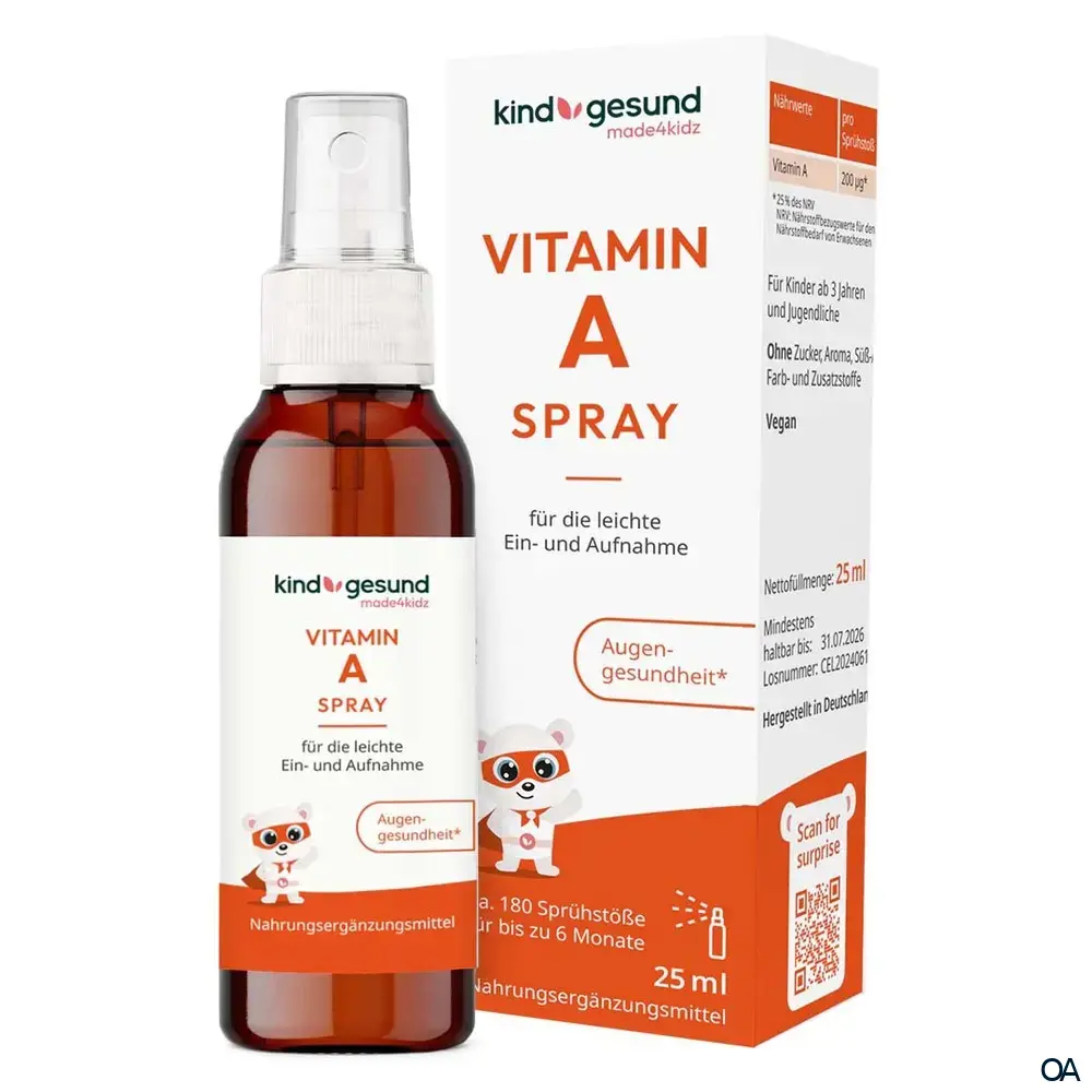 kindgesund Vitamin A Spray für Kinder