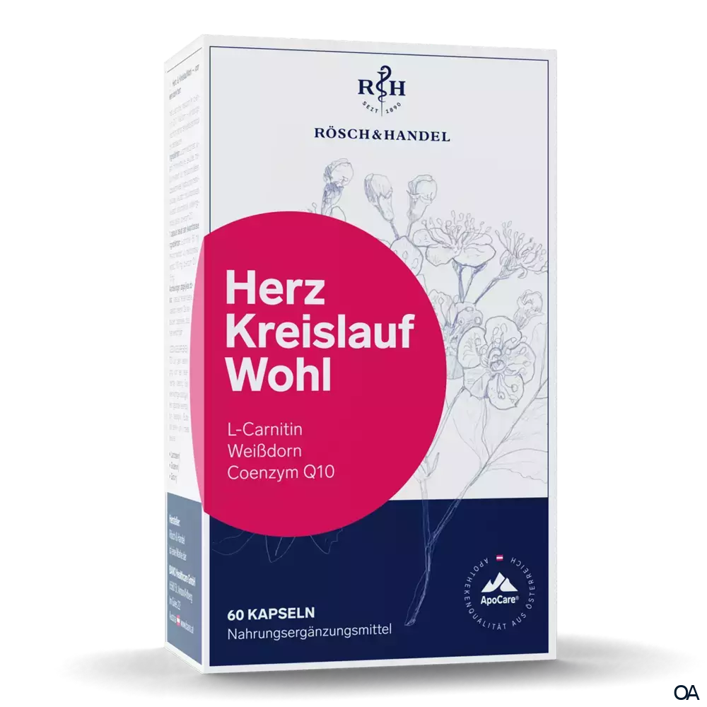 ApoCare Herz & Kreislauf Wohl Kapseln