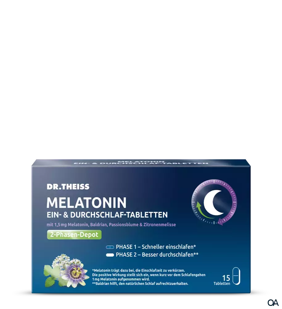 DR. THEISS Melatonin Ein- & Durchschlaf-Tabletten