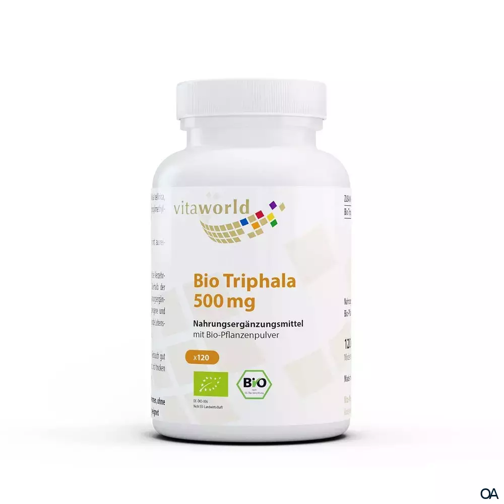 Vitaworld Bio Triphala 500 mg Kapseln