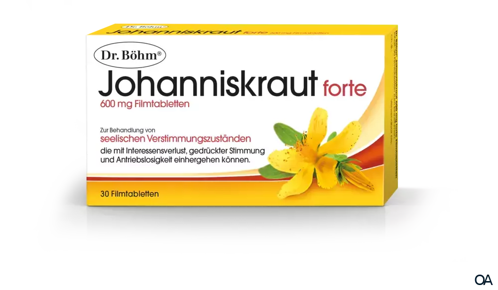 Dr. Böhm® Johanniskraut 600 mg forte Filmtabletten