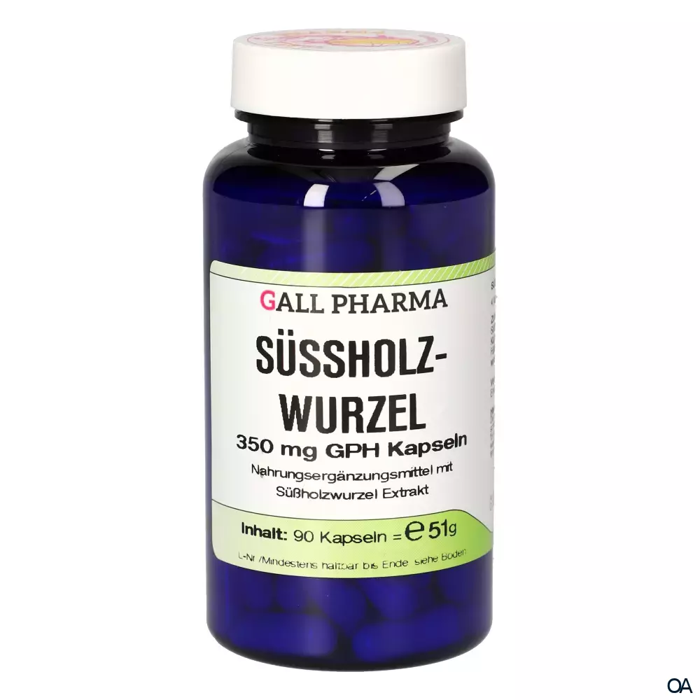 Gall Pharma Süßholzwurzel 350 mg Kapseln