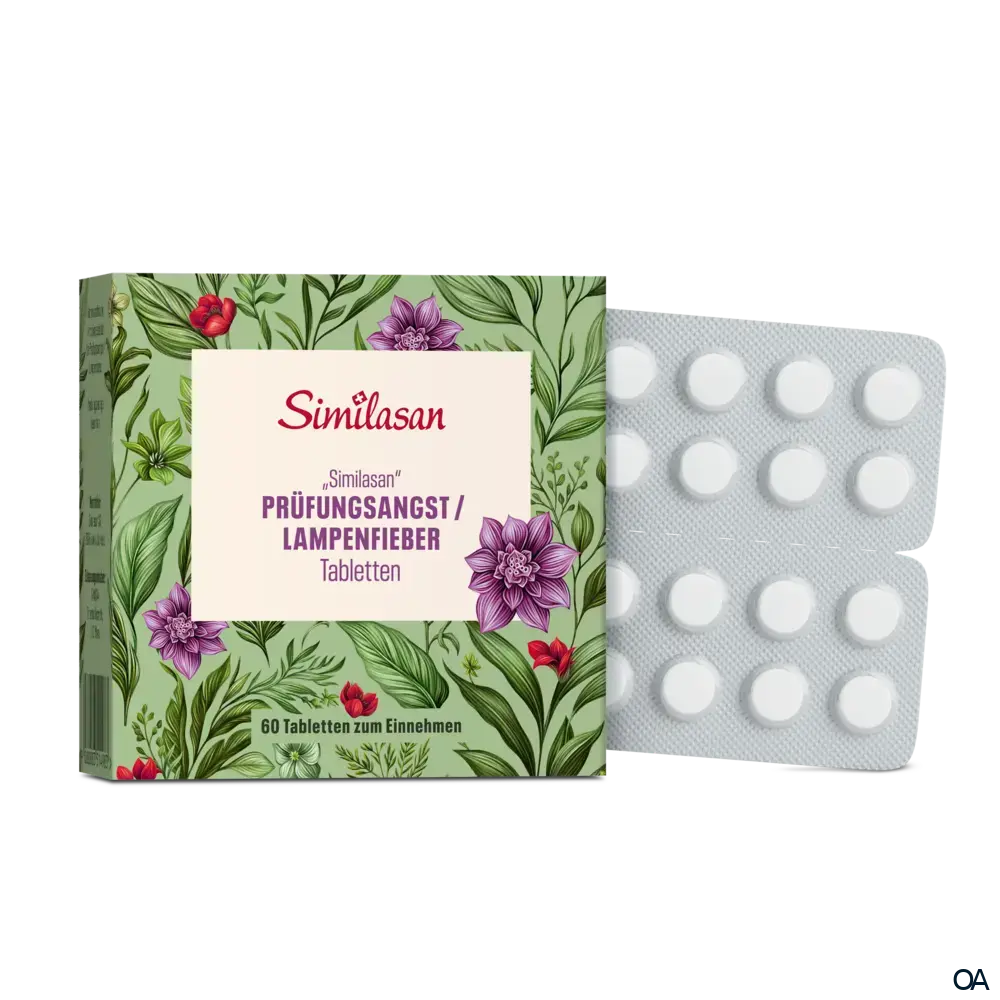 Similasan Prüfungsangst / Lampenfieber Tabletten 