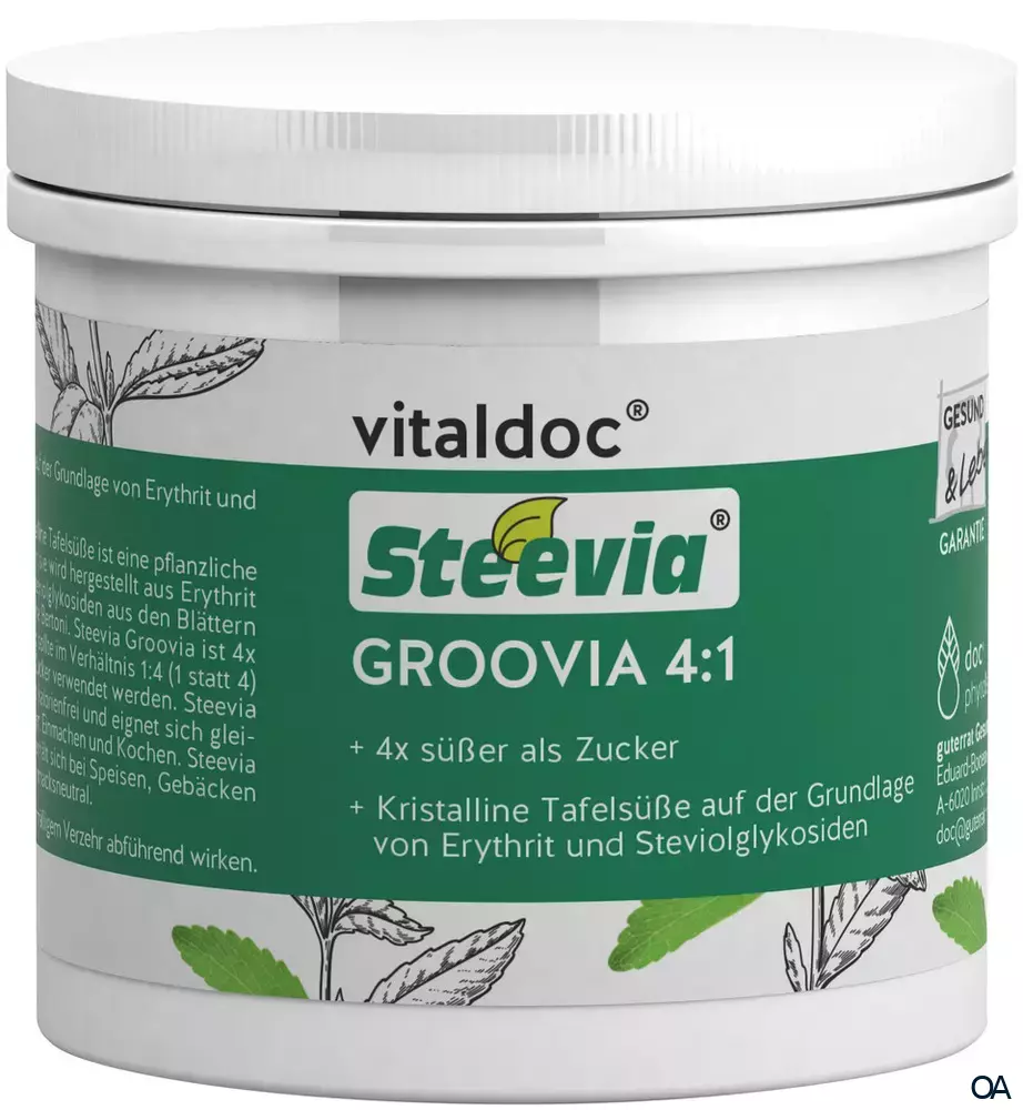 vitaldoc® Steevia® GROOVIA 4:1 Pulver