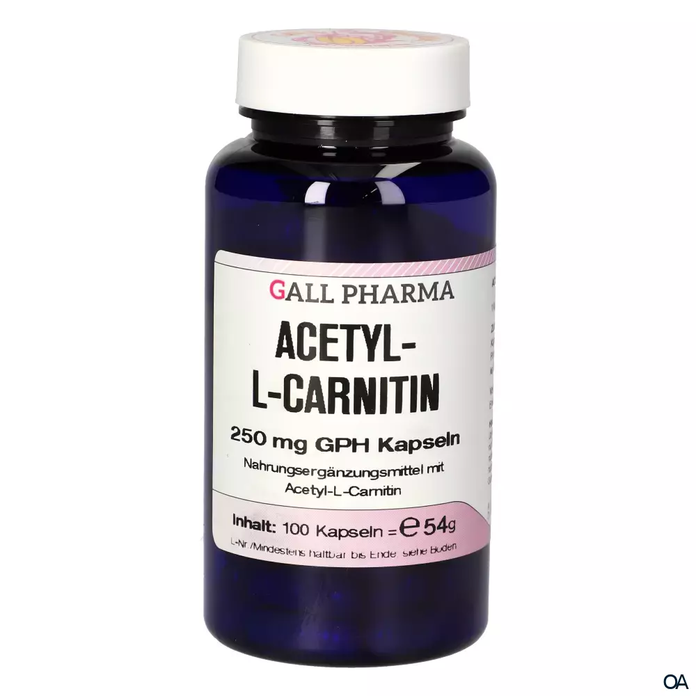 Gall Pharma Acetylcarnitin 250 mg Kapseln