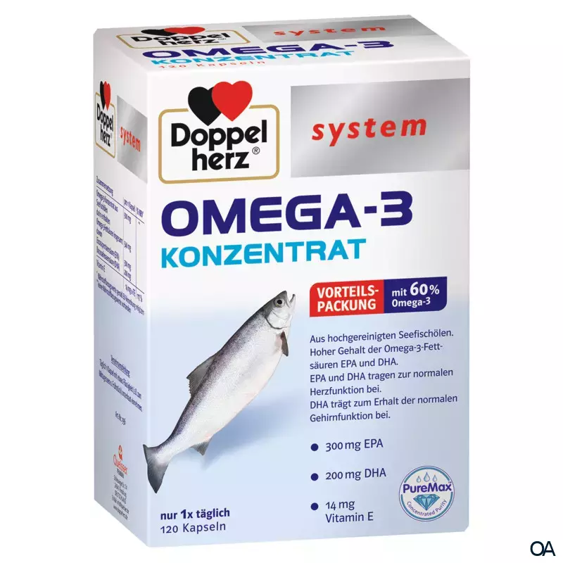 Doppelherz system OMEGA-3 KONZENTRAT Kapseln