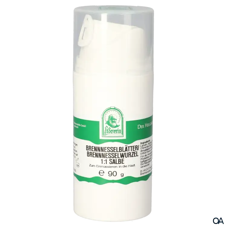 Pater Severin Brennnesselblätter / Brennnesselwurzel 1:1 Salbe