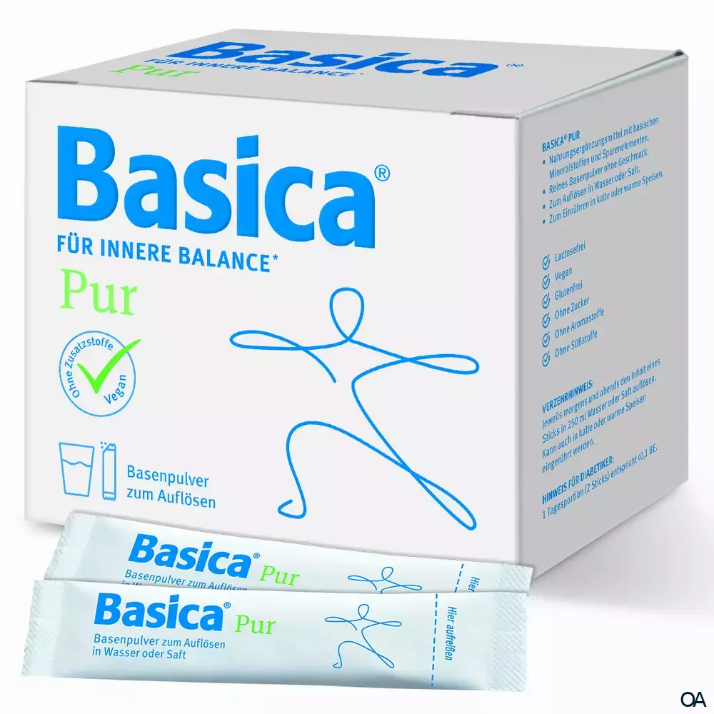 Basica Vital pur Basenpulver Sticks