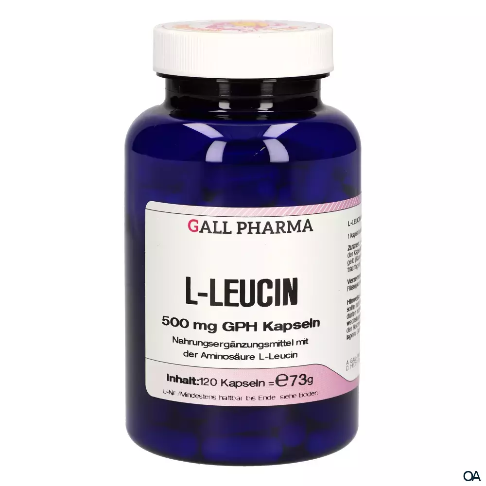 Gall Pharma L-Leucin 500 mg Kapseln