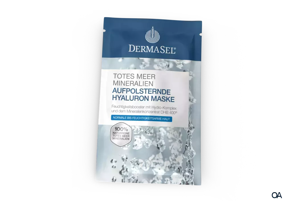 DermaSel® Totes Meer Mineralien Aufpolsternde Hyaluron Maske