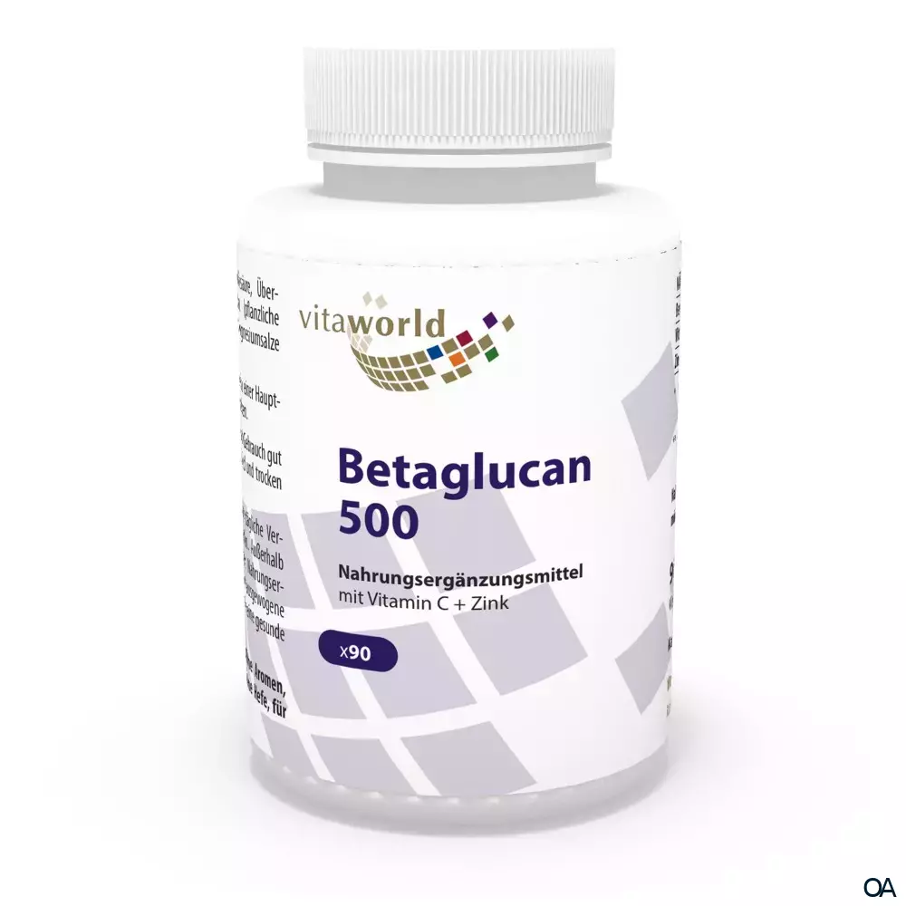 Vitaworld Betaglucan 500 mg Kapseln