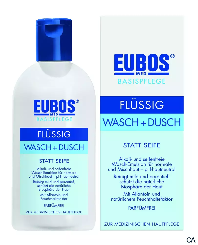 Eubos FLÜSSIG WASCH+DUSCH BLAU Parfümfrei