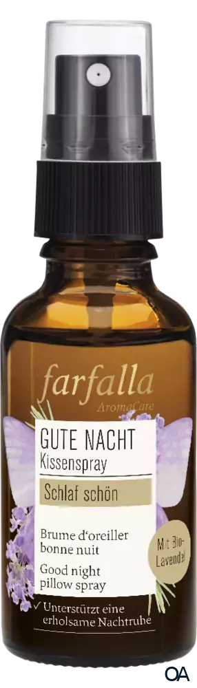 Farfalla Gute Nacht Kissenspray - Schlaf schön, Lavendel