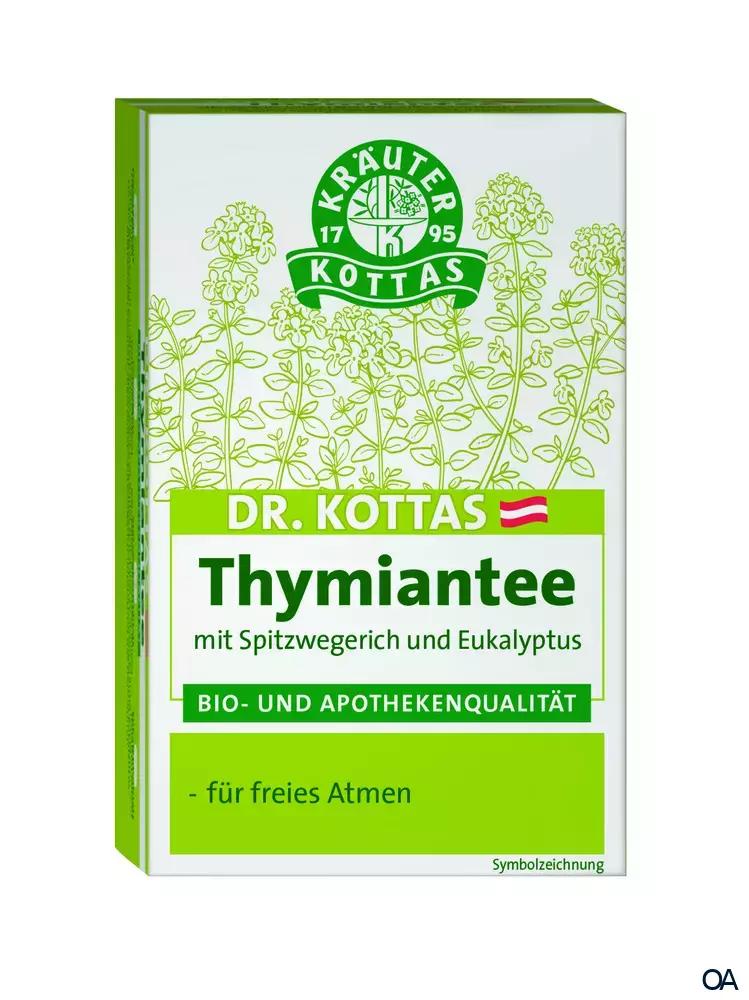 Dr. Kottas Thymiantee mit Spitzwegerich und Eukalyptus