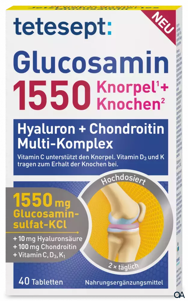 tetesept Glucosamin 1550 Tabletten