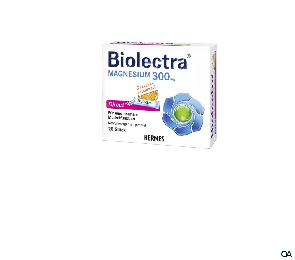 Biolectra® Magnesium 300 mg Direct Orange