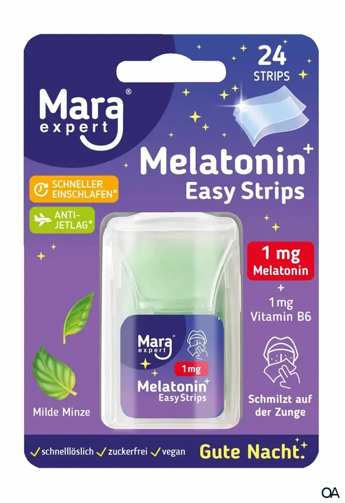 Mara expert® Melatonin Easy Strips 1 mg