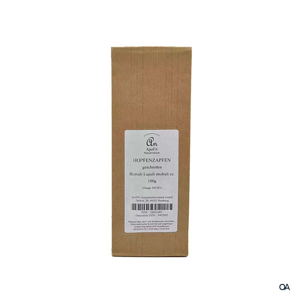 ApoFit Hopfenzapfen geschnitten