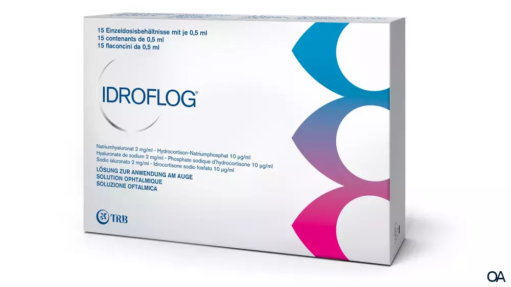 Idroflog® Augentropfen Einzeldosen 15 x 0,5 ml