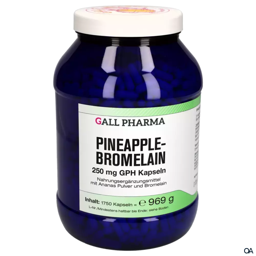 Gall Pharma Pineapple-Bromelain 250 mg Kapseln