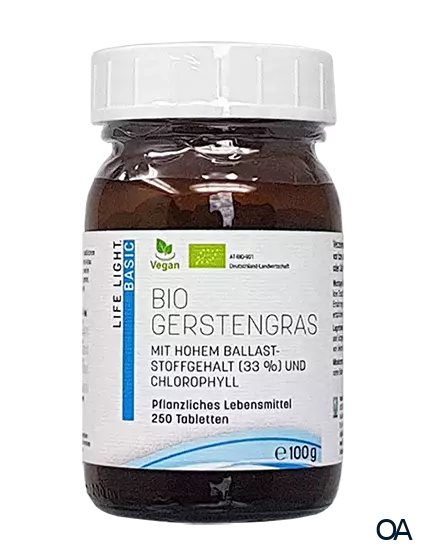 Life Light Basic Gerstengras Bio Tabletten