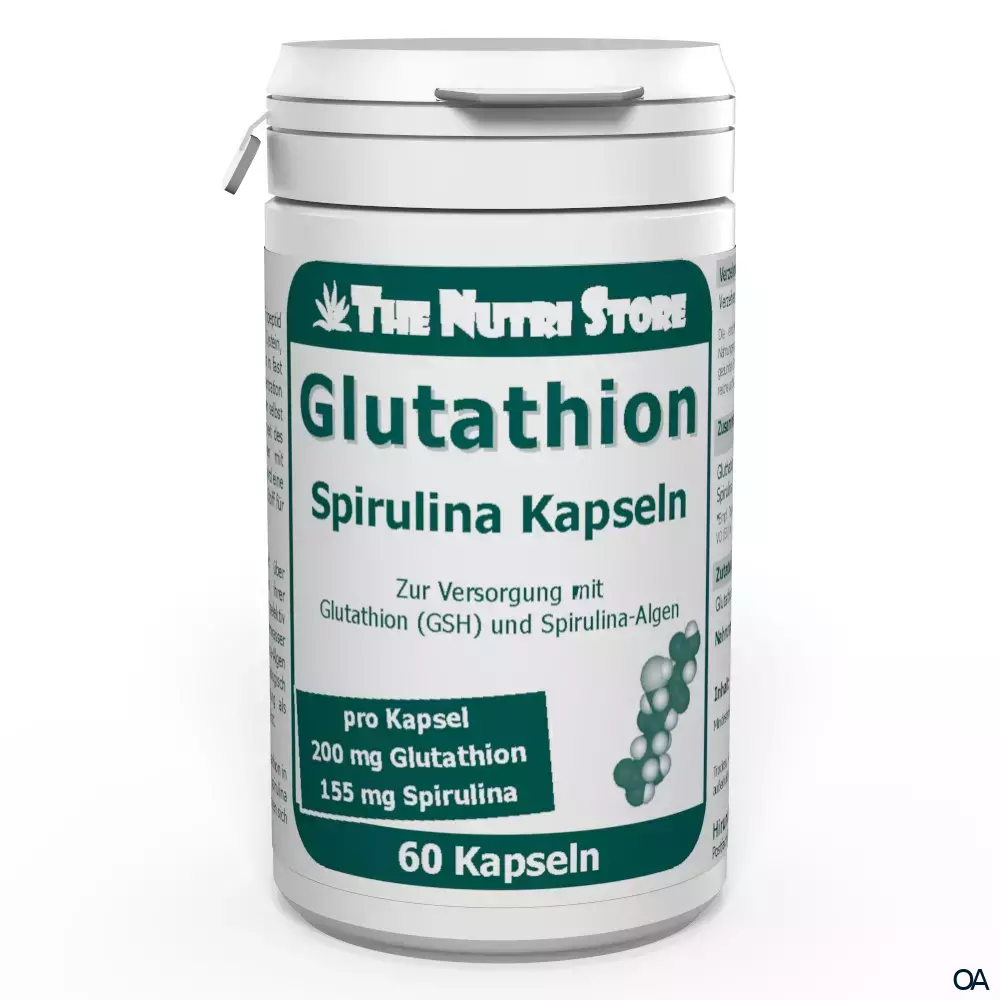 The Nutri Store Glutathion Spirulina Kapseln