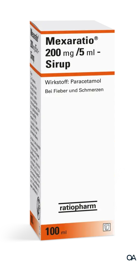 Mexaratio 200 mg/5 ml Sirup Mexaratio 200 mg/5 ml Sirup