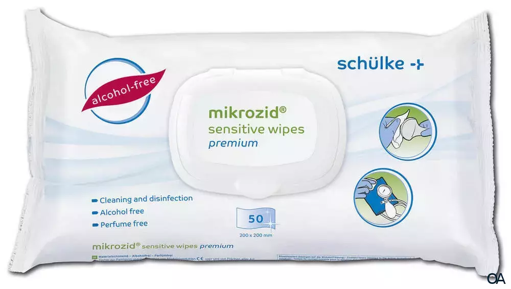 mikrozid® sensitive wipes premium