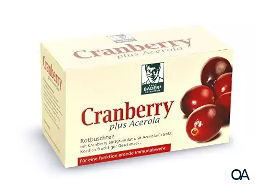 Baders Cranberry plus Acerola Tee