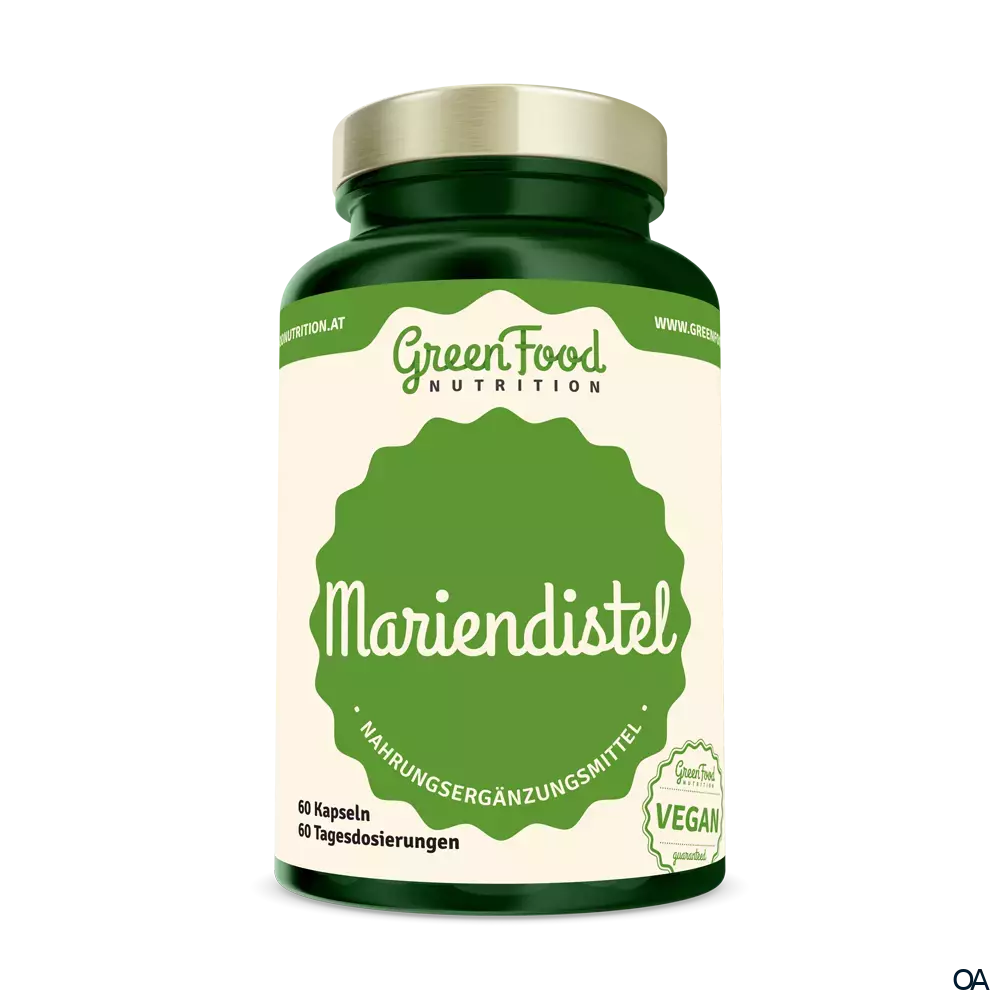 GreenFood Nutrition Mariendistel Kapseln