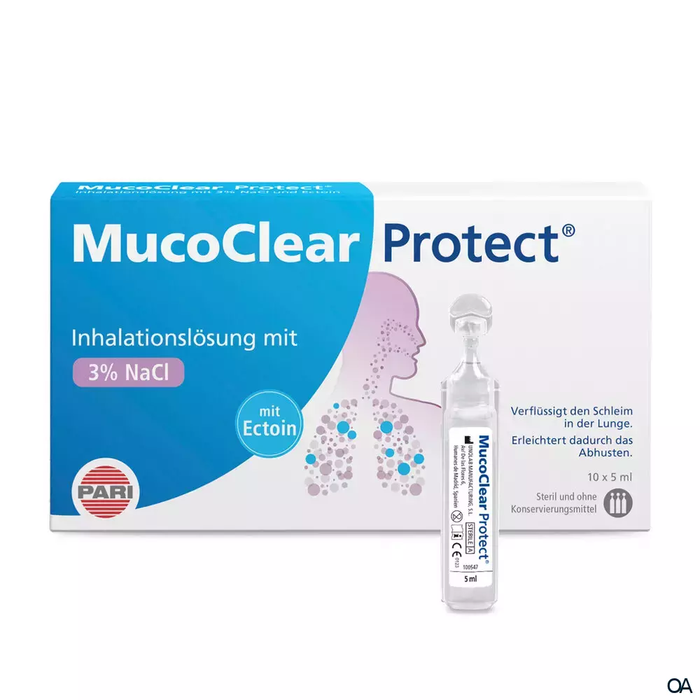 MucoClear Protect 3% NaCl 10 x 5 ml