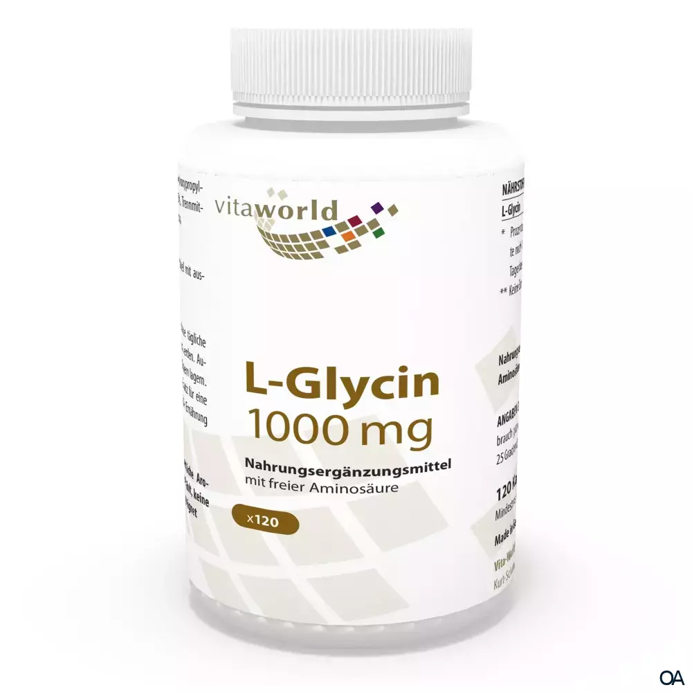 Vitalworld L-Glycin 1000 mg Kapseln