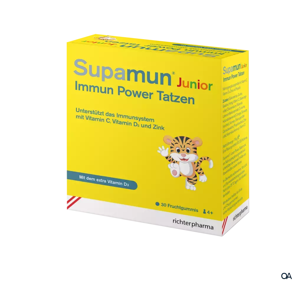 Supamun® Immun Junior Power Tatzen Fruchtgummies