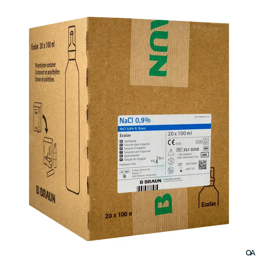 B.Braun NaCL 0,9% - Ecolav® Spüllösung 100 ml