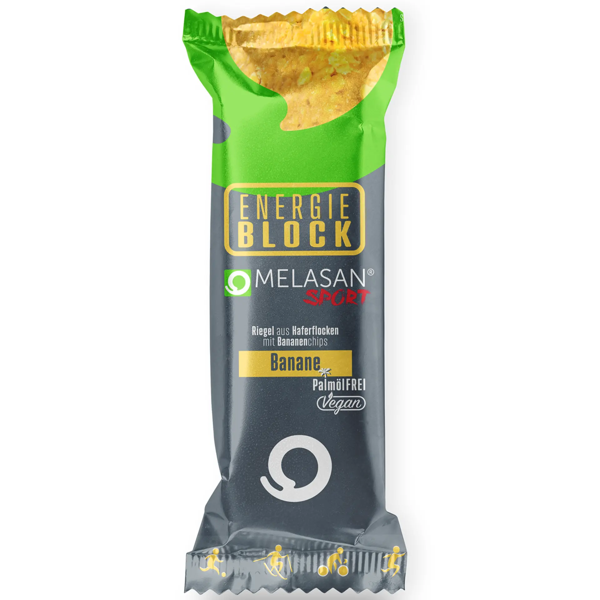 MELASAN Sport Energieblock Banane 65 g