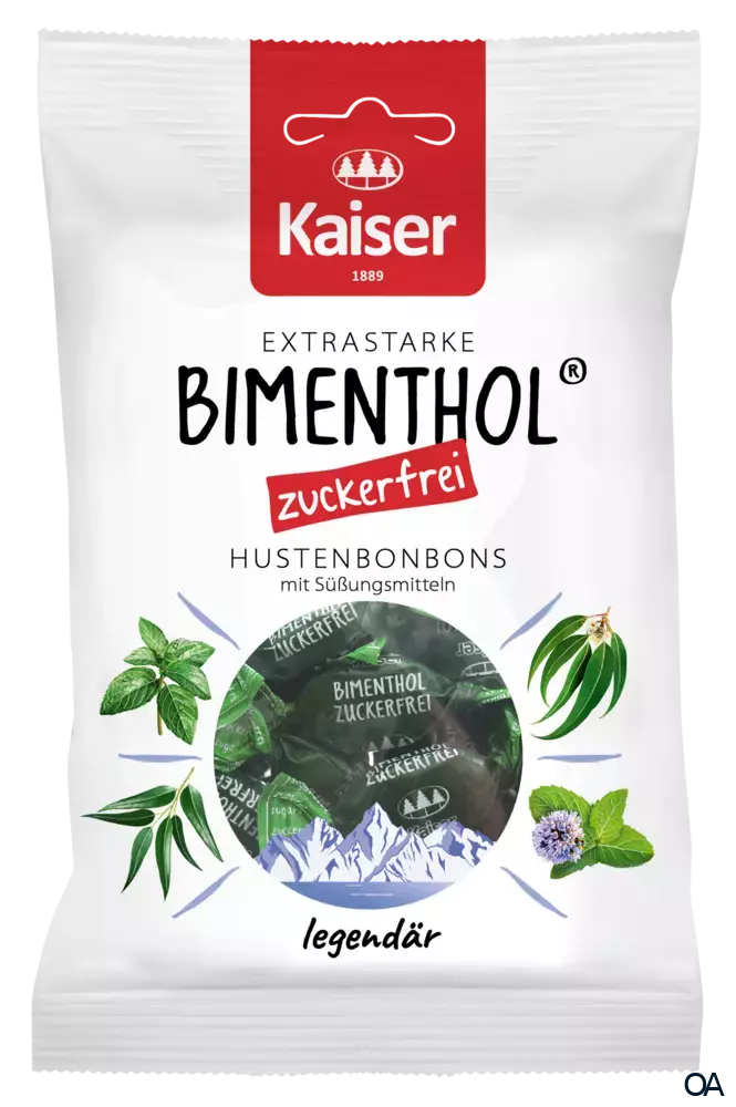 Kaiser Bimenthol® Hustenbonbons zuckerfrei