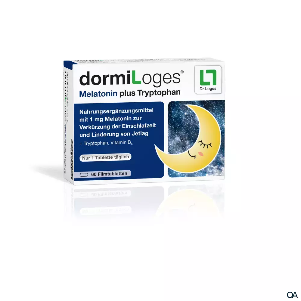 dormiLoges® Melatonin plus Tryptophan Filmtabletten