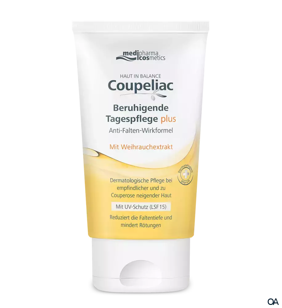 medipharma cosmetics Haut in Balance Coupeliac Beruhigende Tagespflege plus