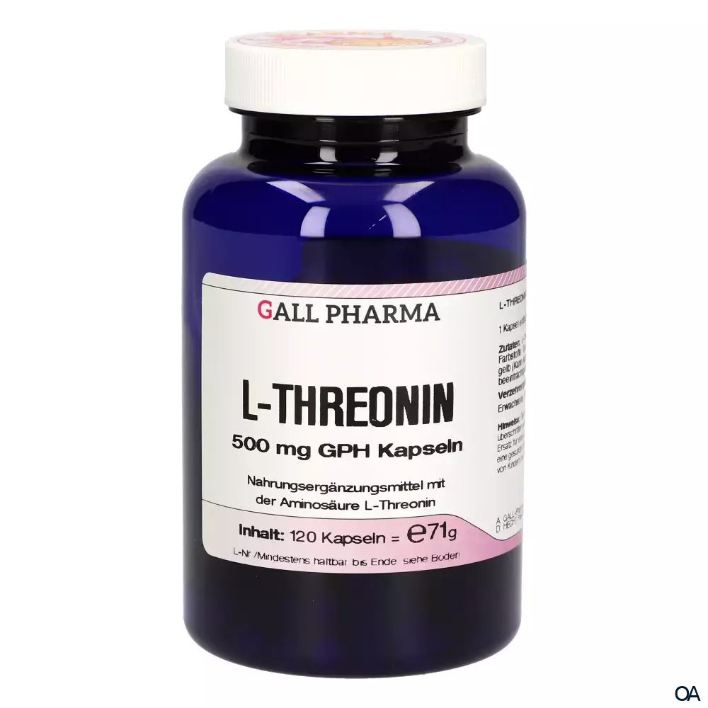 Gall Pharma L-Threonin 500 mg Kapseln