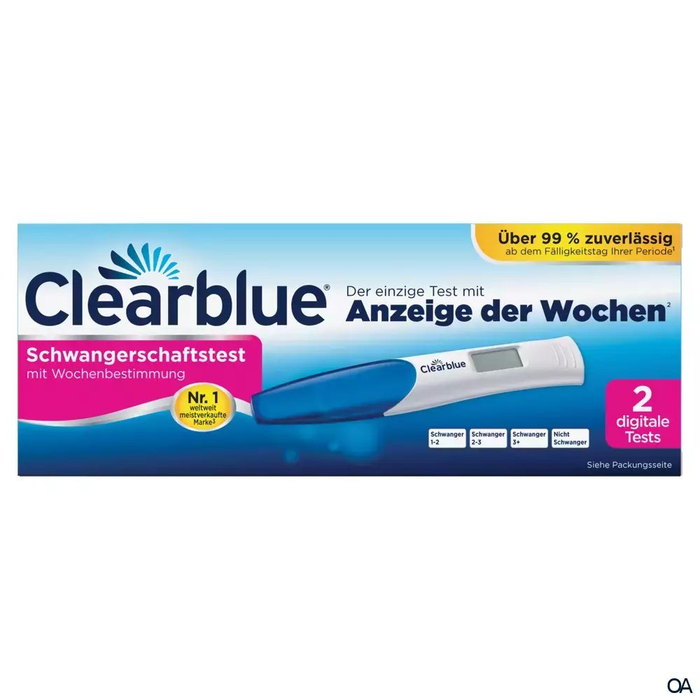 Clearblue Schwangerschaftstest mit Wochenbestimmung