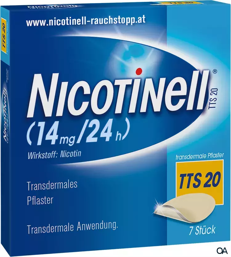 Nicotinell® TTS 20 (14 mg/24 h) transdermale Pflaster