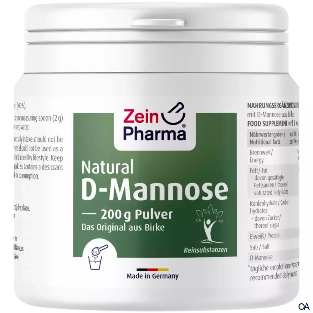 ZeinPharma Natural D-Mannose Pulver