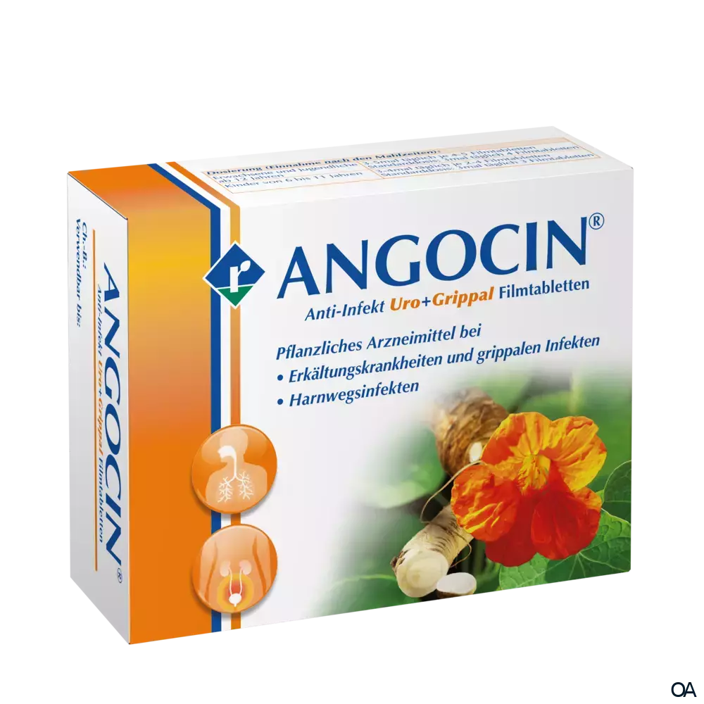 ANGOCIN® Anti-Infekt Uro+Grippal Filmtabletten