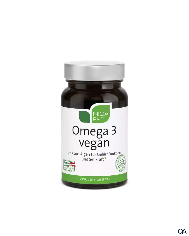NICApur Omega 3 vegan Kapseln