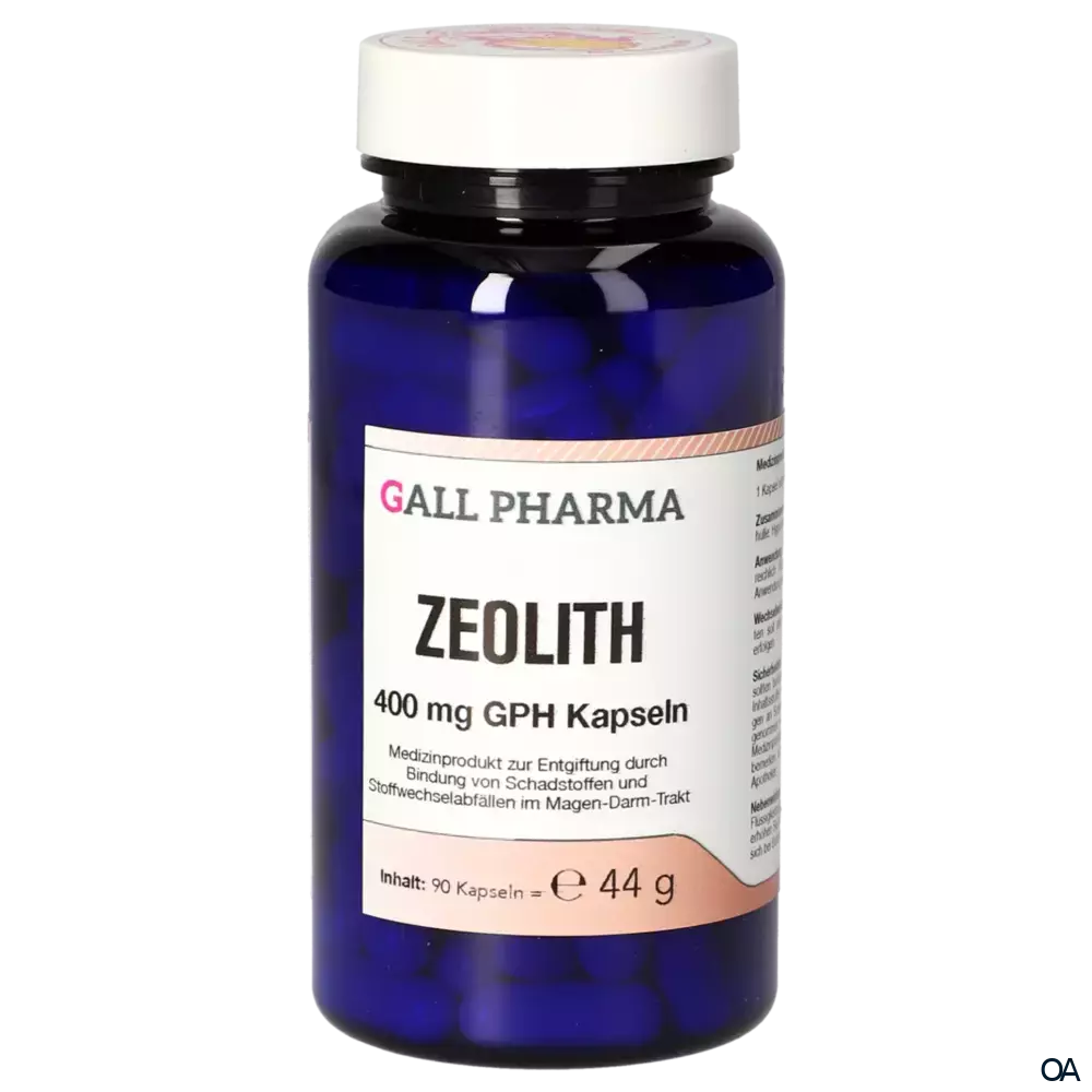 Gall Pharma Zeolith 400 mg Kapseln