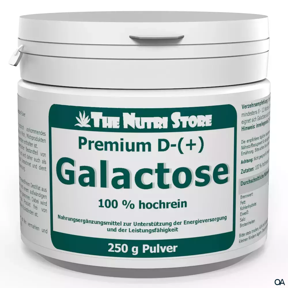 The Nutri Store Premium D-Galactose 100% hochrein Pulver