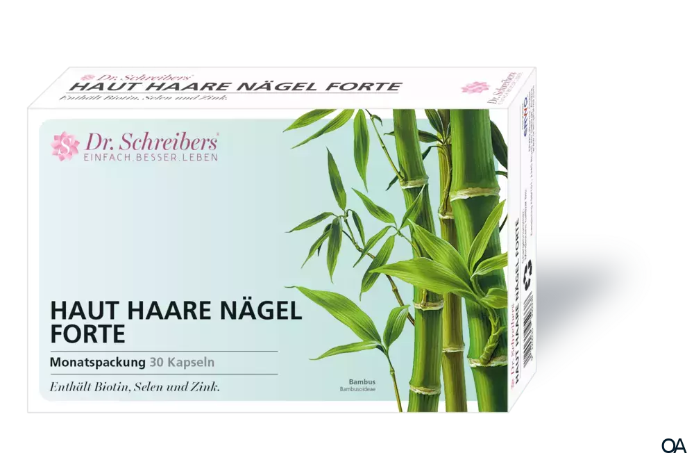 Dr. Schreibers® Haut Haare Nägel forte Kapseln