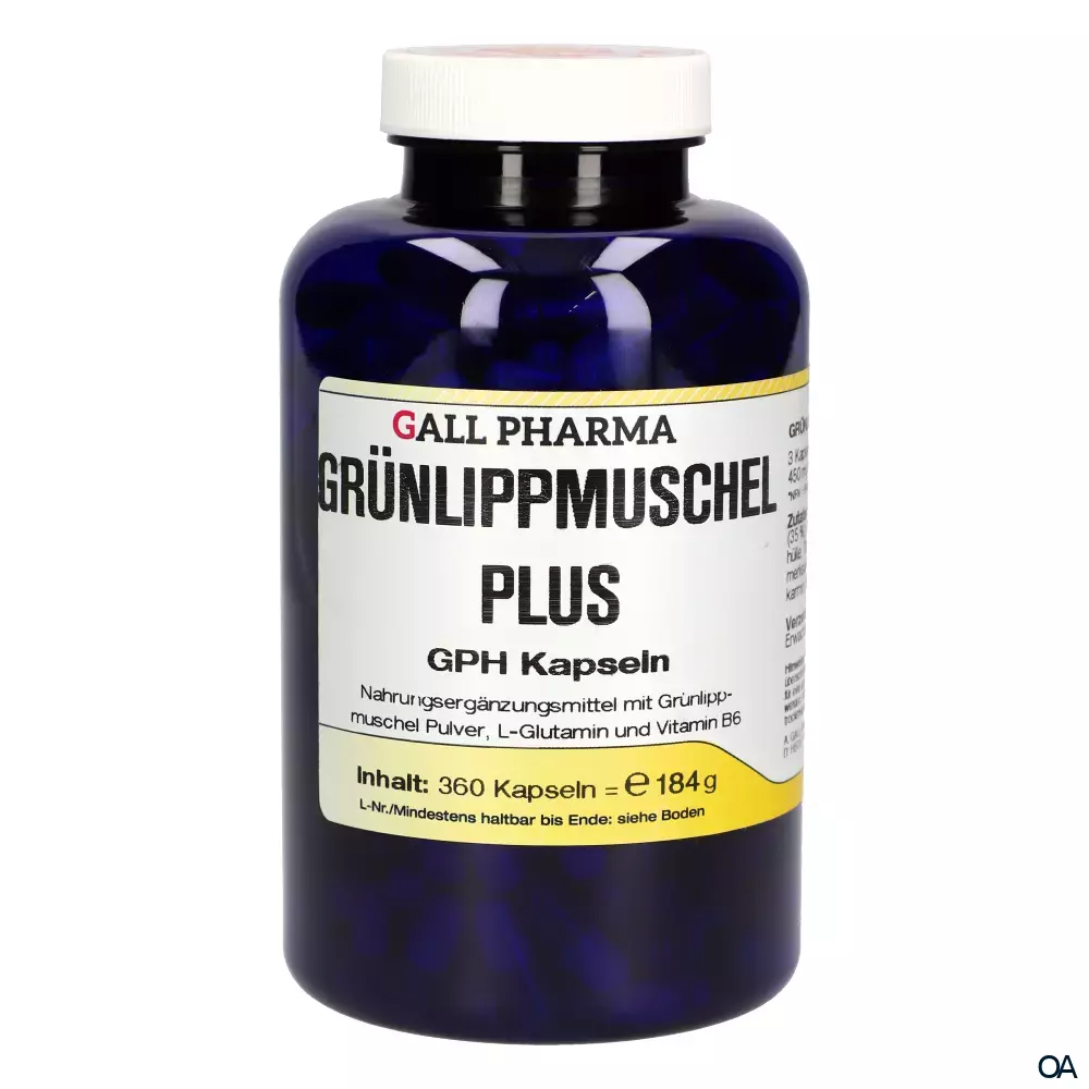 Gall Pharma Grünlippmuschel Plus Kapseln